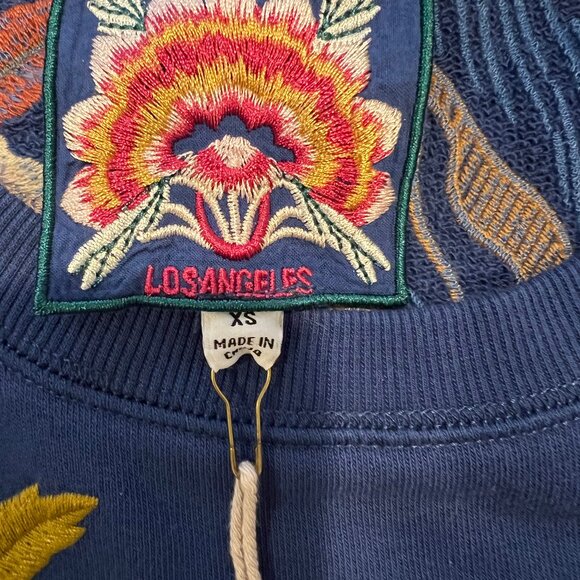 Johnny Was Celestin Side-Split Sweatshirt size XS - Picture 10 of 10